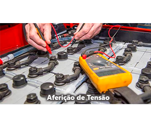 Aferição de Tensão Batcamp Baterias