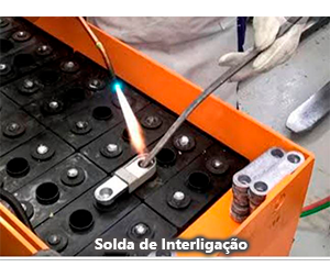Solda de Interligação Batcamp Baterias